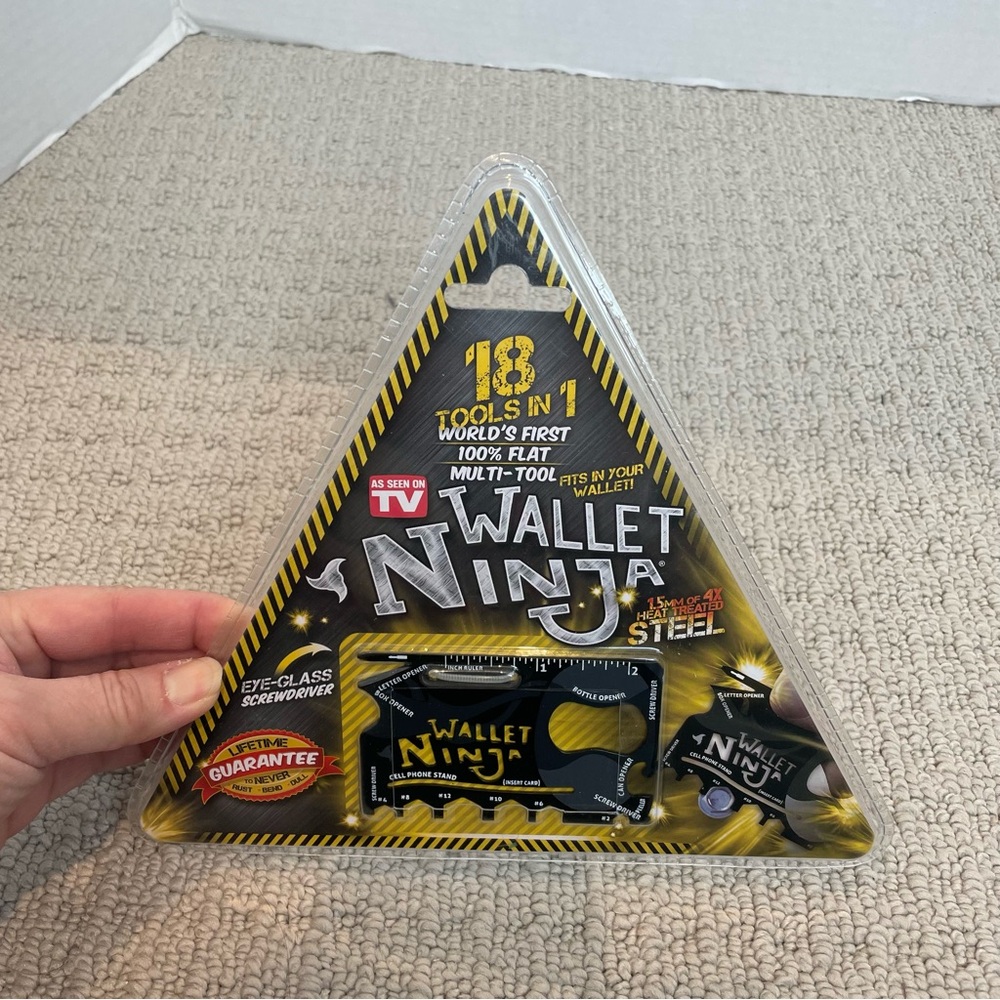 New as seen on tv ninja wallet